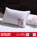 Embroidery Logo Pillow with Piping for Hotel/Home Use